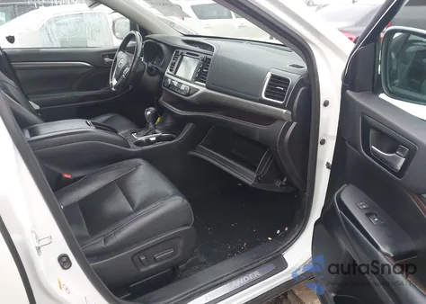 2018 Toyota Highlander Limited Platinum from USA, damaged, VIN 5TDDZRFH0JS813488